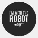 Search for robot party stickers Halloween