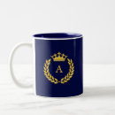 Search for crown monogram mugs Elegant