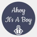 Search for ahoy stickers Baby shower