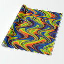 Search for wavy wrapping paper Blue