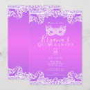 Search for purple masquerade invitations Costume