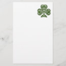 Search for celtic stationery paper St patricks day