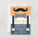 Search for best man thank you cards Moustache
