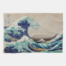 Search for japanese tea towels The great wave