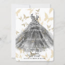 Search for black dress quinceanera invitations 15th