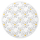 Search for black white flower and knobs and pulls Pattern