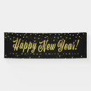 Search for happy new year banners Gold