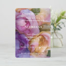Search for purple floral birthday invitations Pretty