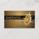 Search for liquor business cards Bartending