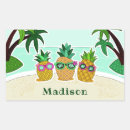 Search for cool pineapple stickers Tropical
