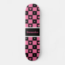Search for pink and black skateboards For kids