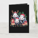Search for a opossum christmas cards Xmas