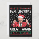 Search for trump christmas cards Santa