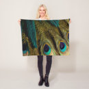 Search for peacock blue blankets Feathers