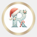 Search for monogram letter r stickers Red