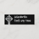 Search for headstone business cards Gothic