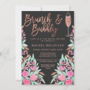 Search for pretty chic brunch invitations Brunch and bubbly