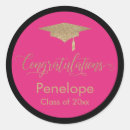 Search for gold graduation cap stickers Celebration