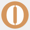 Search for o stickers Alphabet