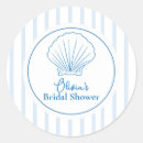 Search for bridal shower seashell stickers Hand drawn