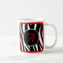 Search for zebra mugs Red