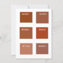 Search for fall 4x6 wedding invitations Rust