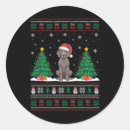 Search for weimaraner dog stickers Christmas tree