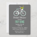 Search for bicycle bridal shower invitations Flowers
