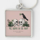 Search for pink skulls key rings Gothic