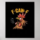 Search for vintage chicken posters Funny crow