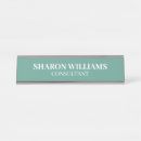 Search for teal name plates Professional