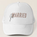 Search for just married hats Bride