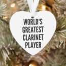 Search for clarinet christmas tree decorations Player