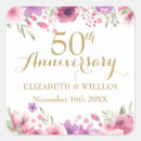 Search for 50th anniversary envelope seals Floral