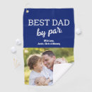 Search for photo golf towels Best dad by par