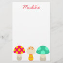 Search for mushroom stationery paper White