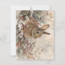 Search for wildlife christmas cards Rabbit