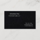 Search for investor business cards Professional
