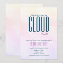 Search for clouds bridal shower invitations Simple