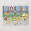 Search for or treat postcards mouse