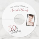 Search for 50th birthday wine charms For her