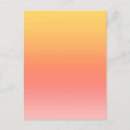 Search for orange gradient postcards Red