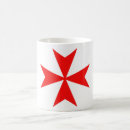 Search for knights templar shield mugs Cross