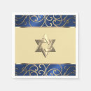 Search for bat mitzvah napkins Blue