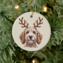 Search for goldendoodle christmas tree decorations Santa