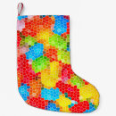 Search for unique christmas stockings Geometric