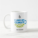 Search for climate mugs Warming