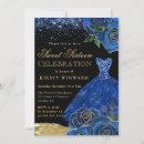 Search for glam sweet 16 invitations Watercolor