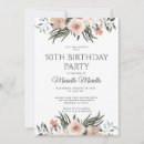 Search for 50 year old woman birthday invitations Fifty