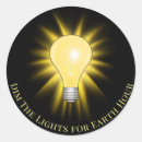Search for turn it off stickers Earth hour